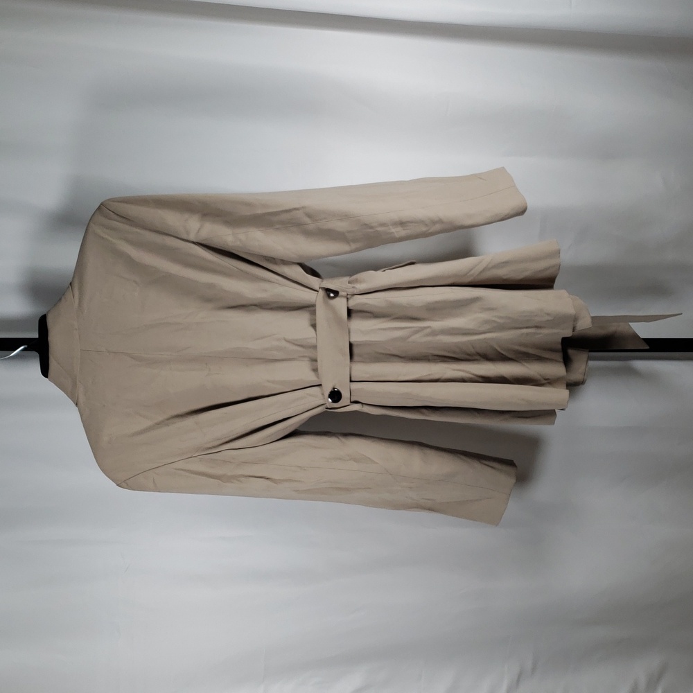 Topshop Taupe Belted Long-Line Blazer  - SZ 8‎ - NWT - Picture 4 of 8